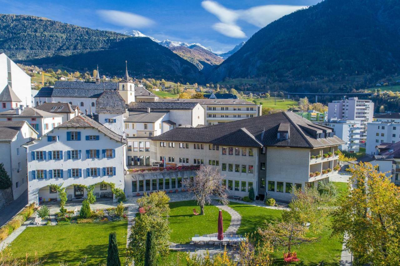 Gaestehaus St. Ursula Brig Exterior foto